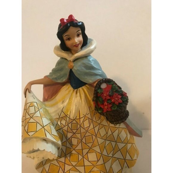 Snow White Disney Traditions Jim Shore Winter Snow‎ Enesco Showcase 4026076 - Picture 5 of 6